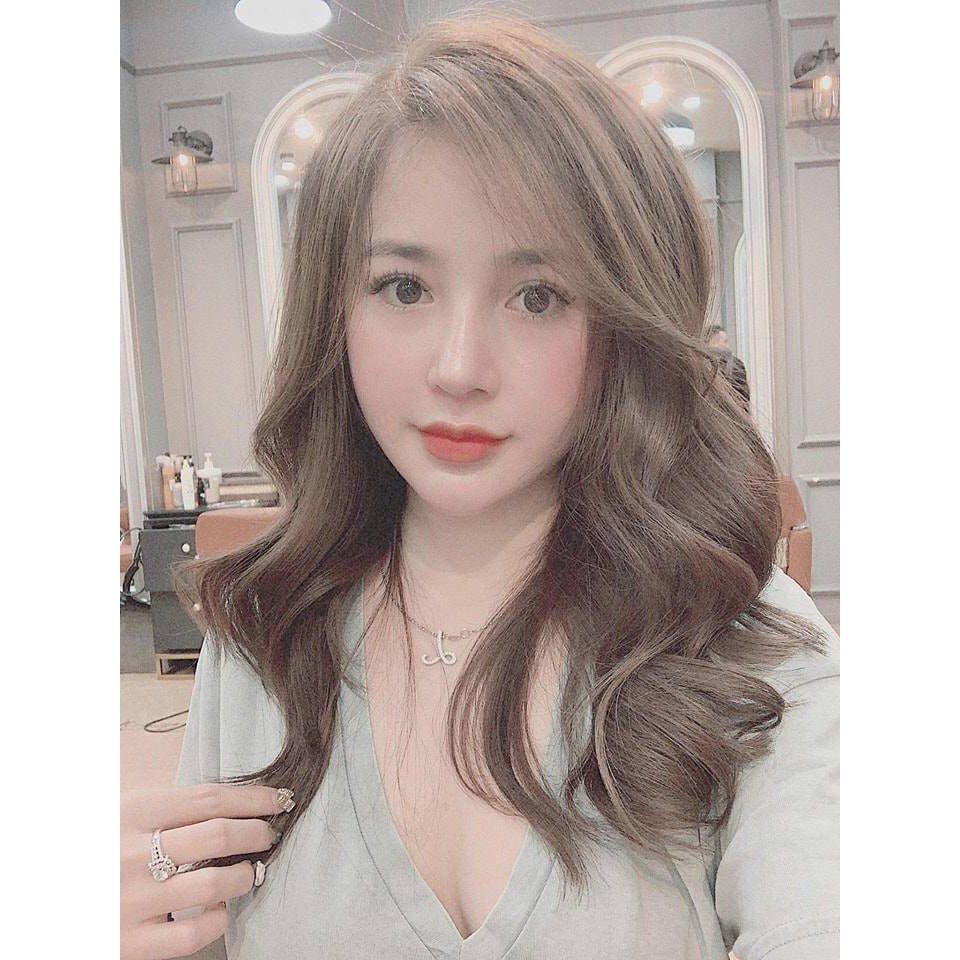 Thuốc nhuộm tóc màu nâu tây lạnh phủ bạc collagen NATAKI -TAG77