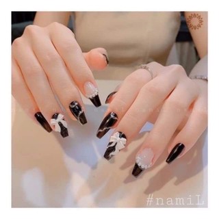 Nailbox thiết kế charm nơ