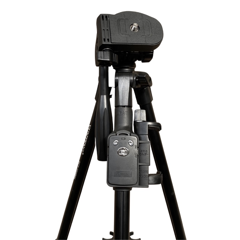 Chân đế điện thoại - Tripod VCT 5208RM phụ kiện dùng cho điện thoại/ máy ảnh, kèm remote và kẹp điện thoại