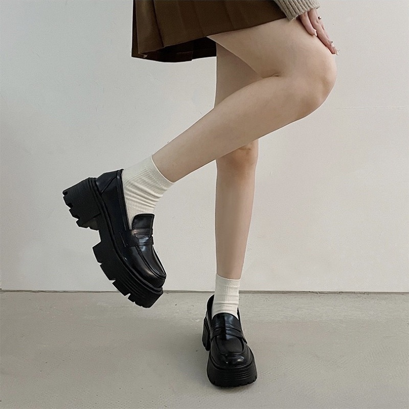 GIÀY LOAFER O113 ĐẾ CAO 5CM