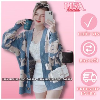 Áo khoác len cardigan nữ hàn quốc