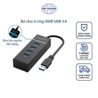 Bộ chia usb hub orico 4 cổng usb 3.0 - hàng chính hãng