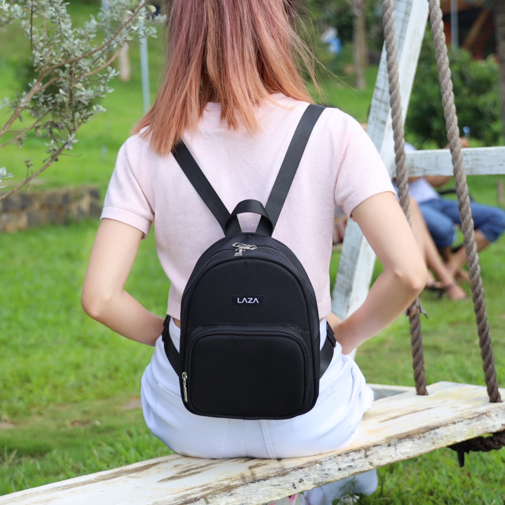 Balo LAZA Dona Backpack 545 - Chất liệu canvas trượt nước - Bảo hành TRỌN ĐỜI