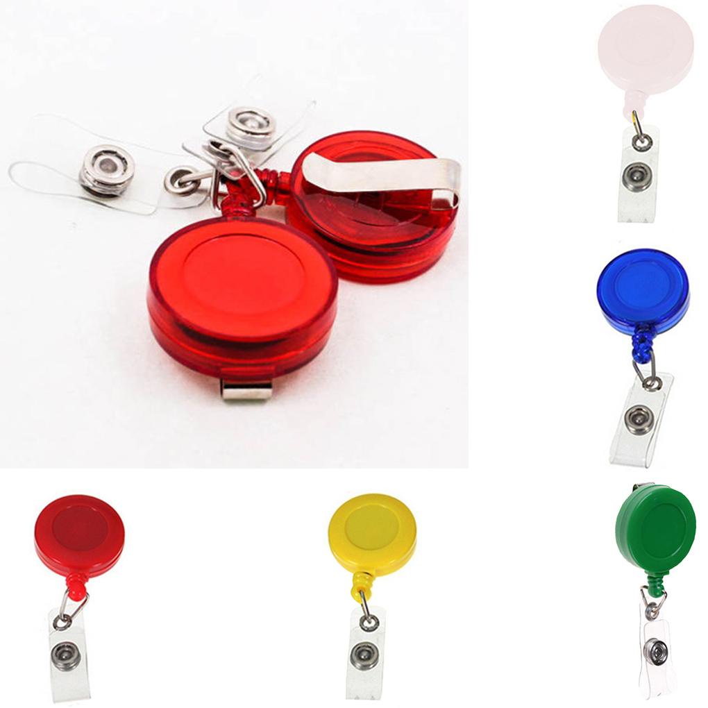 Set 5 Dây Rút Treo Thẻ Tên / Chìa Khóa Có Thể Thu Gọn Tiện Dụng