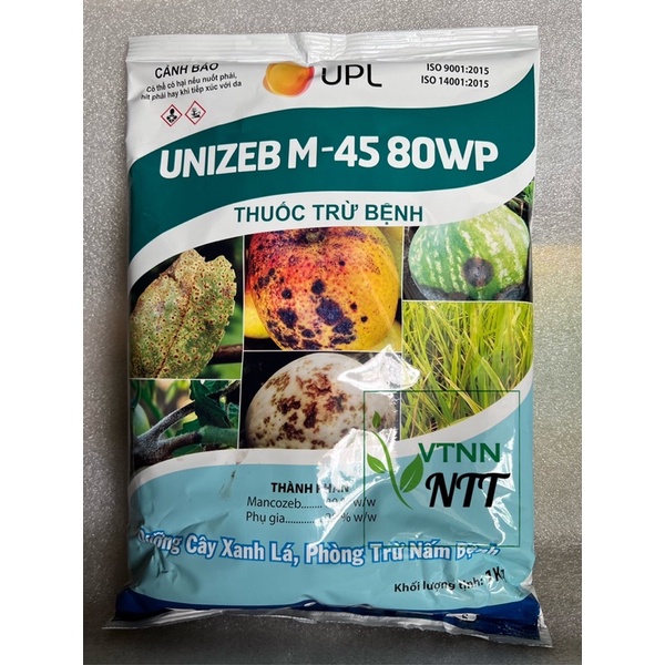 Thuốc trừ bệnh UNIZEB M-45 80WP (vàng) 1kg - VTNN Nguyễn Thanh Tuyền