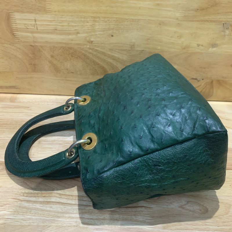 Túi xách da điểu da thật secondhand  12231122