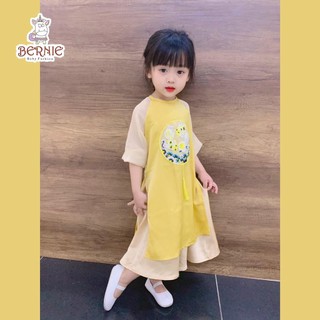 Áo dài tết cách tân kèm chân váy