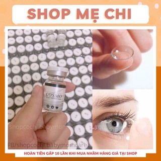 Lens Cận trong suốt không màu Kính Áp Tròng Cosmo Hàn Quốc có độ cận từ 0 đến 8 độ