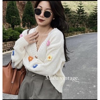 hoa len trang trí túi ,  váy áo ( chọn màu ib)