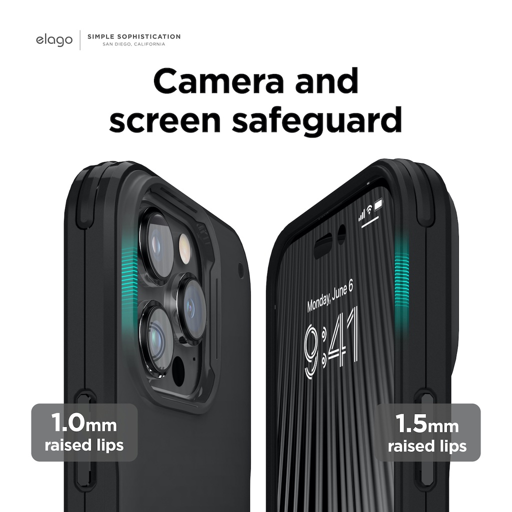 [TẶNG LOA BLUETOOTH] Ốp Lưng Dành Cho iPhone 14 Series elago Buckler - Hàng Chính Hãng