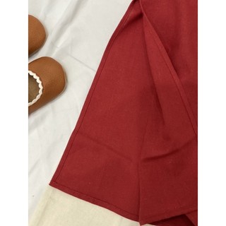2 Áo dài cách tân linen thêu mèo