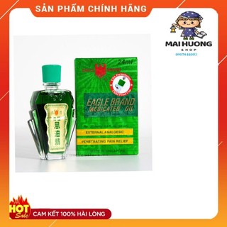 Dầu gió xanh con ó 2 nắp