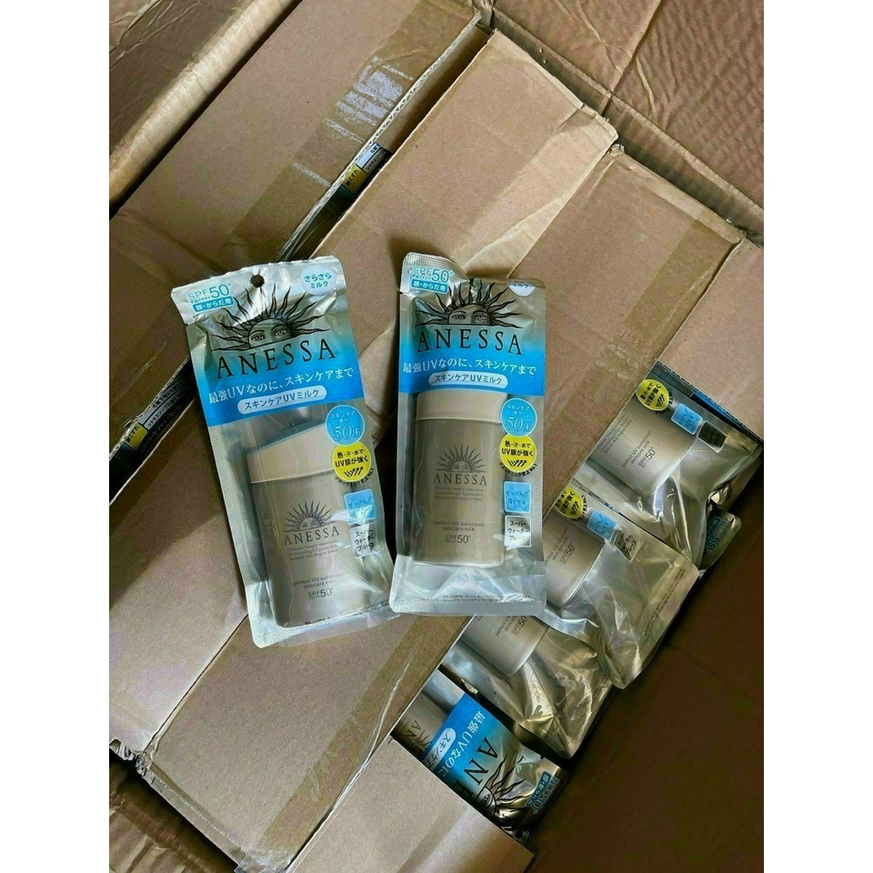 Kem chống nắng dưỡng da Anessa bảo vệ hoàn hảo Perfect UV Sunscreen Skincare Milk - SPF 50+, PA++++ - 20ml