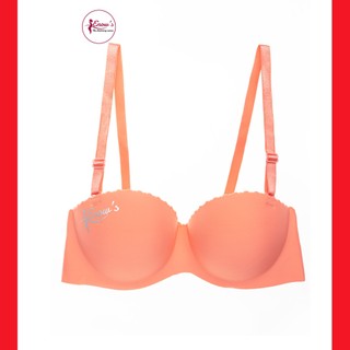 Enow's - Áo ngực cúp ngang không đường may chính hãng màu cam
