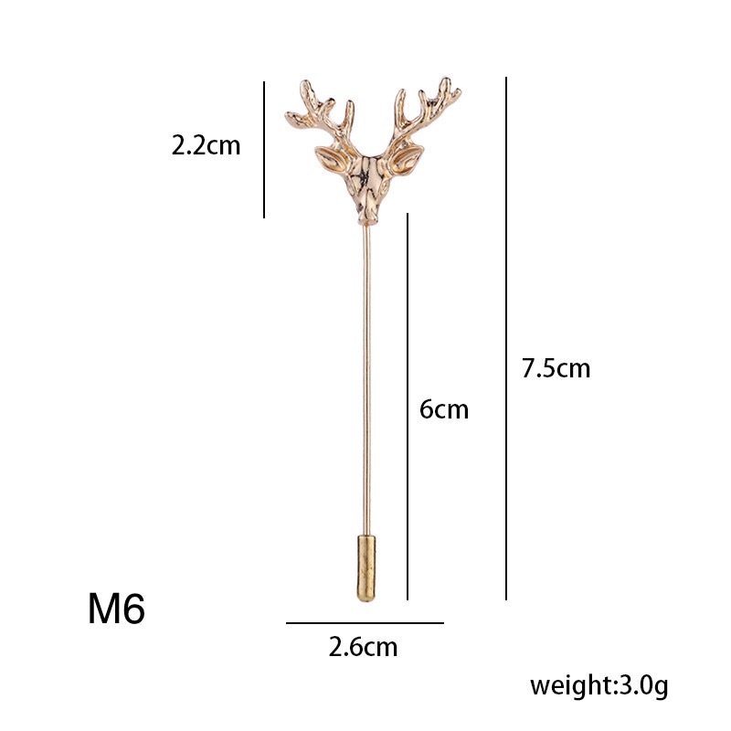 Ghim tag cài áo vest , áo khoác cho nam NEW 2024