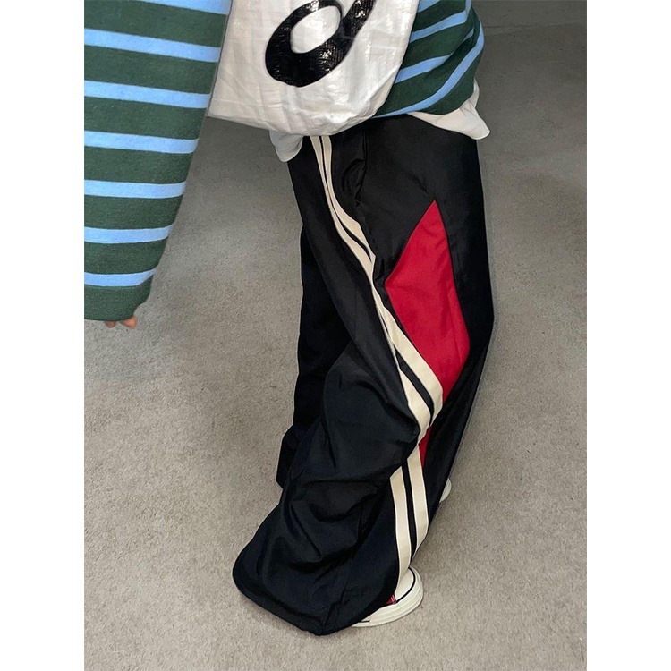 Quần Dài Ống Rộng Chống Gió Chống Thấm Nước Màu Sắc Phù Hợp Cho Mùa Thu Đông