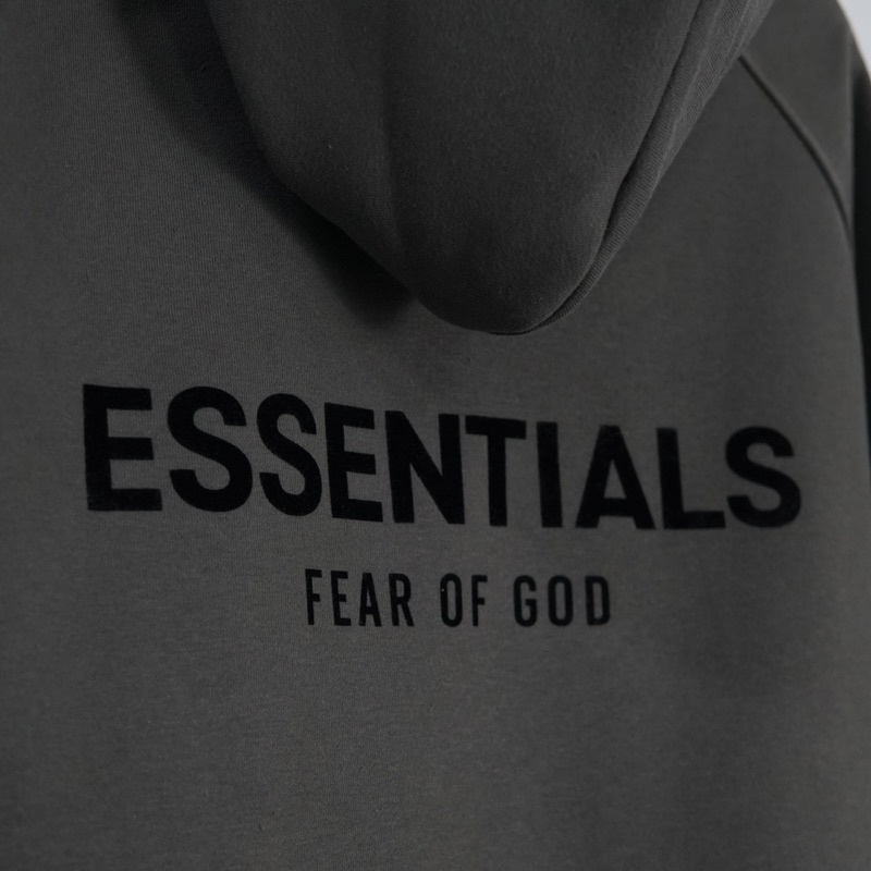 Áo hoodie FOG Essentials ss22 in NHUNG chuẩn siêu cấp Áo khoác FOG ss2022 nam nữ  cao cấp
