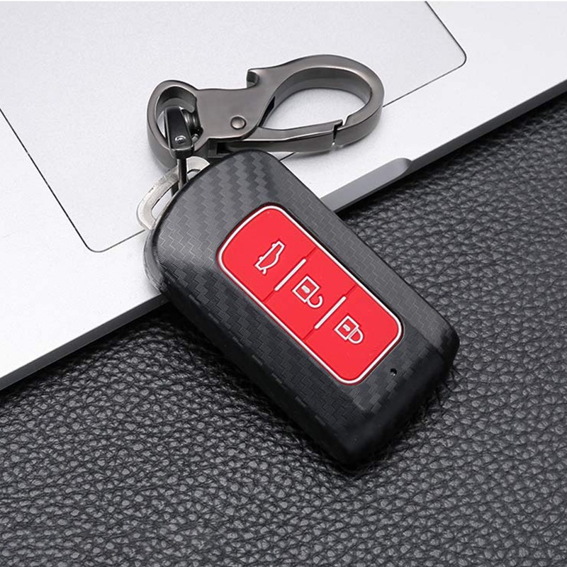 Vỏ Bảo Vệ Chìa Khóa Xe Hơi MITSUBISHI OUTLANDER 3 Lancer 10 L200 ASX Colt Pajero sport ECLIPSE CROSS Kèm Móc Khóa
