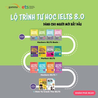 Sách - HACKERS IELTS: Reading (Tái Bản Mới Nhất) (GAMMA BOOKS)
