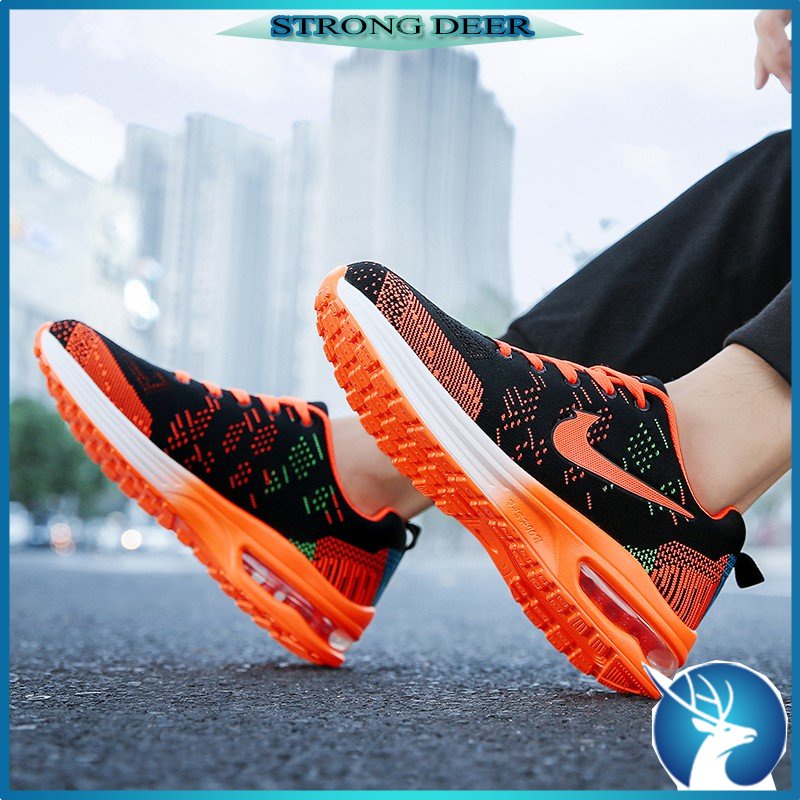 Giày Thể Thao Thoáng Khí Thời Trang Chống Trượt Kiểu Hàn Quốc Trẻ Trung Dành Cho Nam