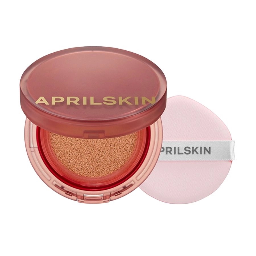 Phấn nước April Skin HERO Cushion che phủ khuyết điểm và dưỡng ẩm 15g mẫu 2022
