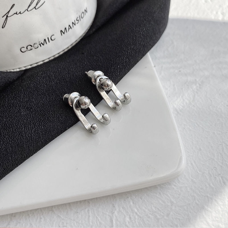 Khuyên Tai Dạng Hạt Treo Phía Sau Phong Cách Ins Hàn Quốc Tinh Tế Đa Năng Cho Học Sinh Nam Và Nữ