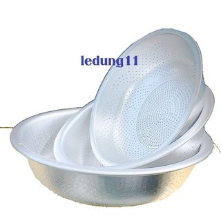Rổ nhôm bộ 3 cái 30,34,40cm