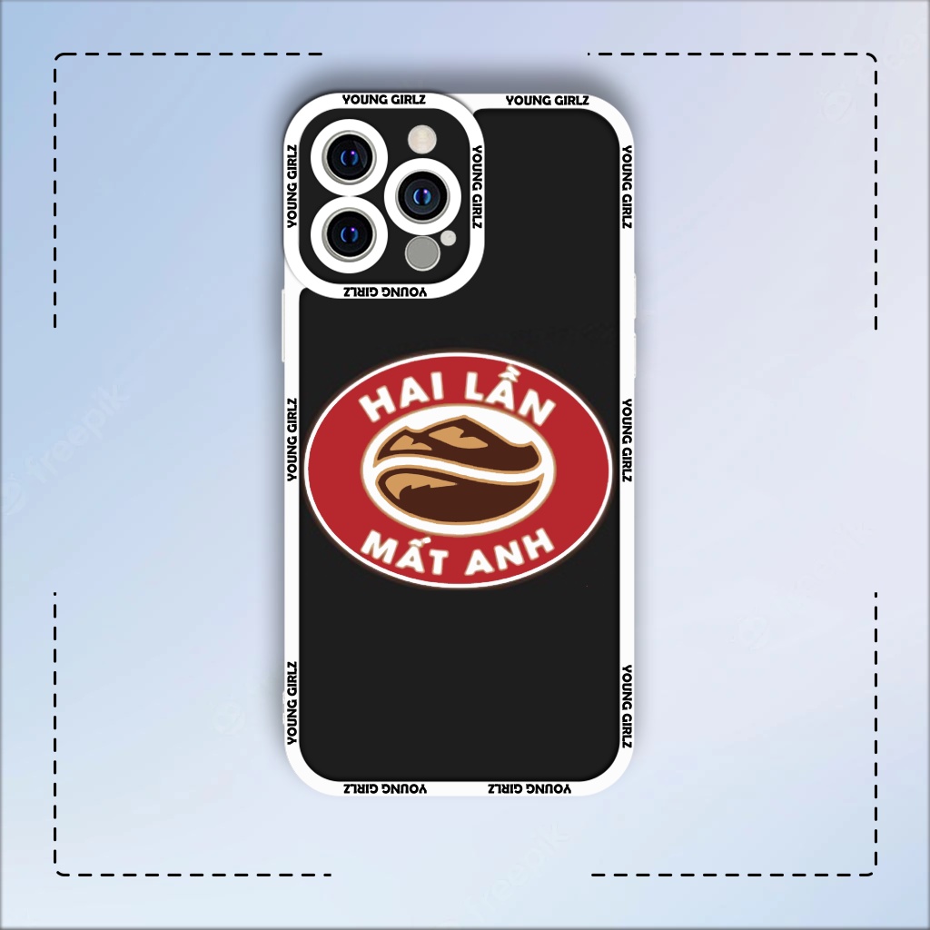 Ốp lưng iphone cạnh vuông JMCase Hailan Mất Anh Coffee /8plus/x/xs/11/12/pro/max/plus/promax