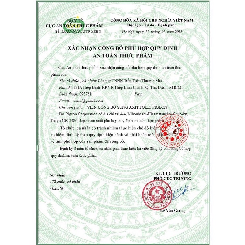 Dha bà bầu morinaga của Nhật Bản