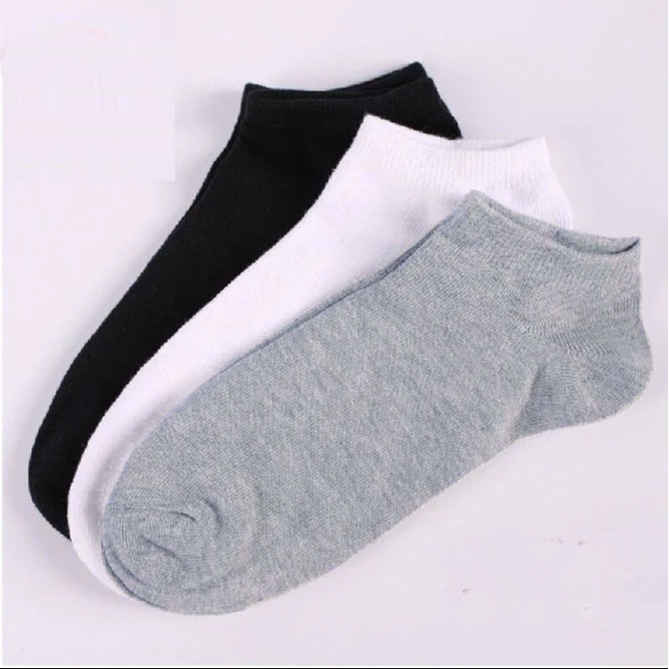 Tất trơn nam nữ co giãn tốt, thấm mồ hôi, chống hôi chân