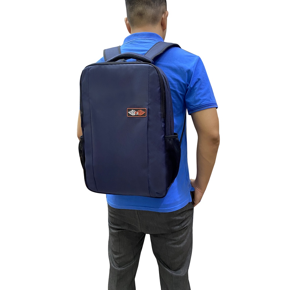 Balo Phối Vải Caro công sở, đi làm, đựng laptop, máy tính 13 inch,14 inch, 15.6 inch, chống sốc dành cho người đi làm