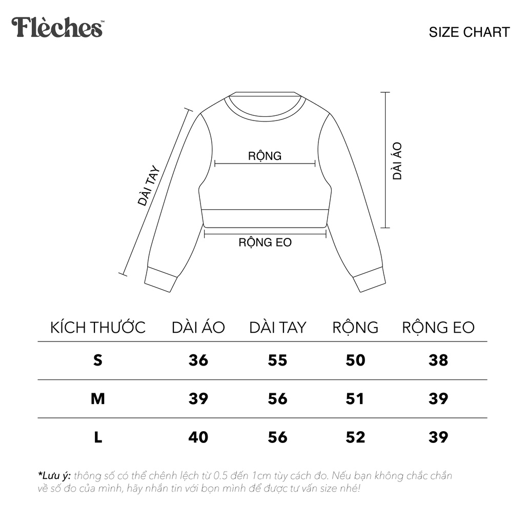 Áo thun croptop dài tay chất cua CROP SWEATER - 2 màu