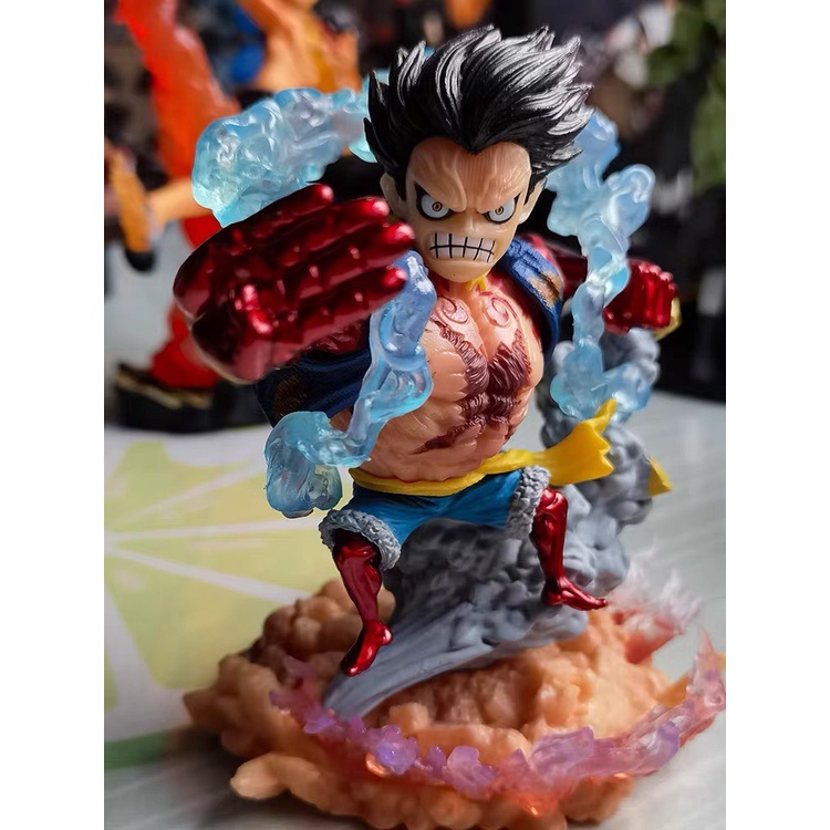 Mô hình Luffy gear 4 chibi nhân vật One Piece