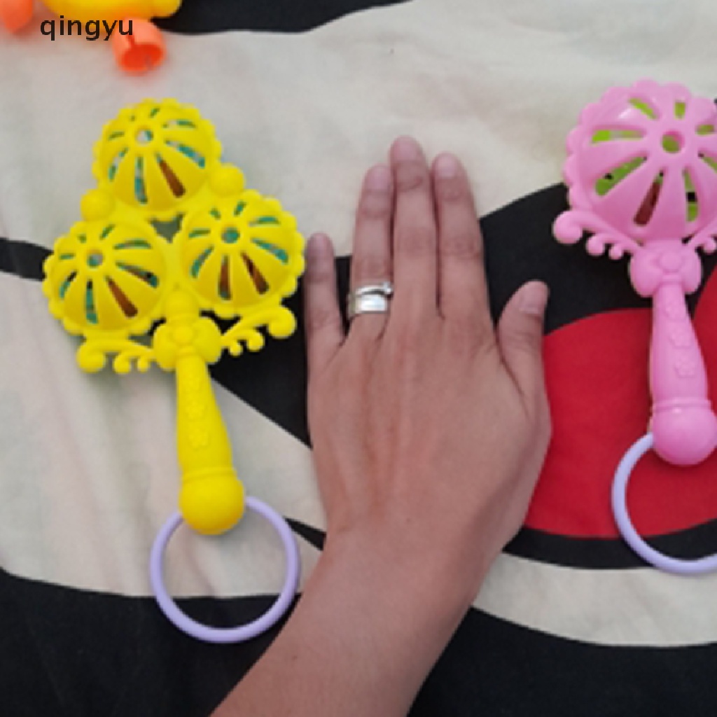 Lục Lạc Đồ Chơi Cầm Tay Bằng Nhựa ABS Cho Bé Sơ Sinh