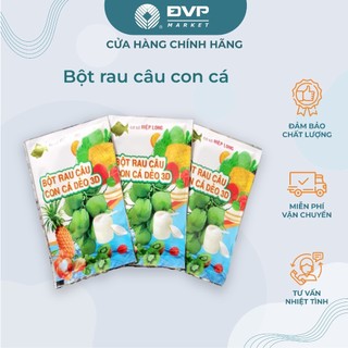 Bột rau câu con cá dẻo Hiệp Long 10G