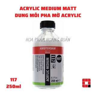 Dung môi pha mờ Acrylic - Acrylic Medium Matt - 117