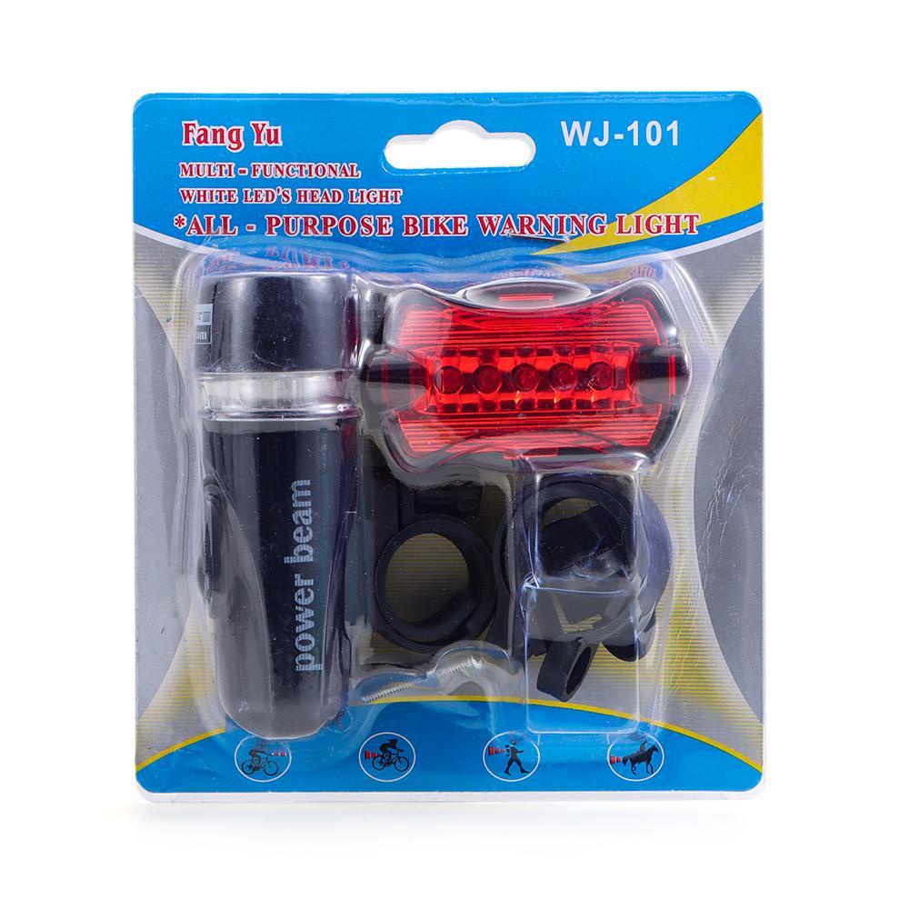 Bộ 2 Đèn LED Chống Thấm Nước MUVAKO Cho Xe Đạp Leo Núi