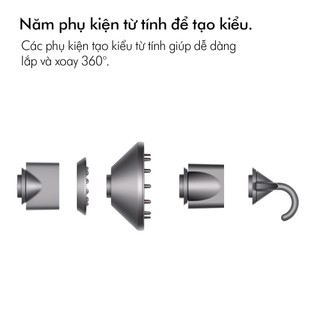 [Độc quyền 20H-22H30 25.10 Duy Thẩm x Dyson] Máy Sấy Tóc Dyson Supersonic™ HD08 (Iron/Fuchsia)