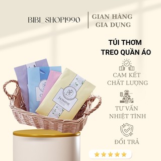 Túi thơm cao cấp treo tủ quần áo, tủ giày loại vỏ màu - khử mùi, đuổi côn trùng (TTM02)