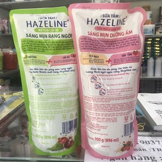 Sữa tắm Hazeline Sáng Da 900g