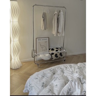Xe đẩy đựng đồ decor Korea