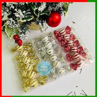 Hộp 6 kẹo trang trí cây thông Noel - Giáng Sinh