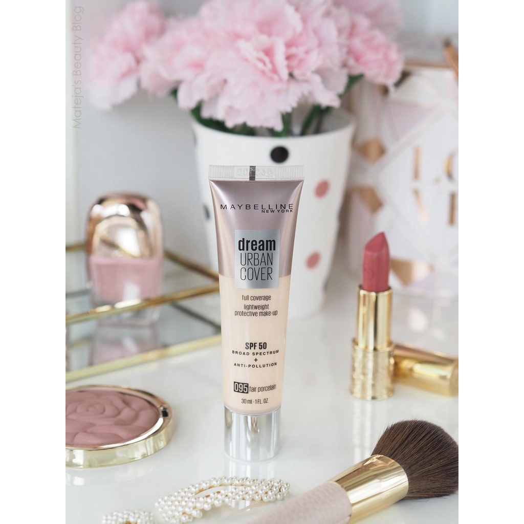 Kem nền siêu nhẹ Maybelline Dream Urban Cover Full Coverage SPF40 30ml
