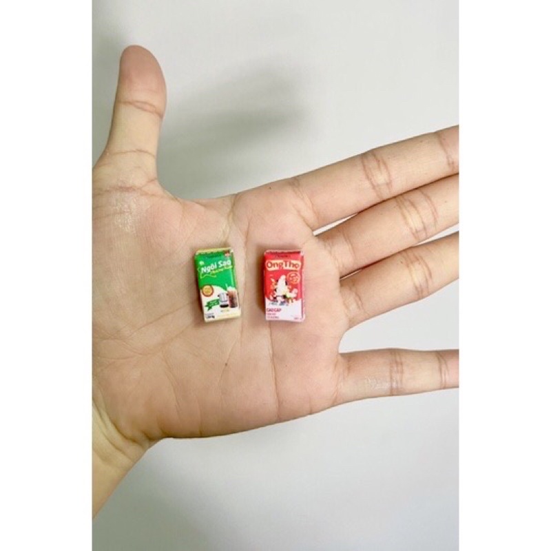 mô hình hộp sữa