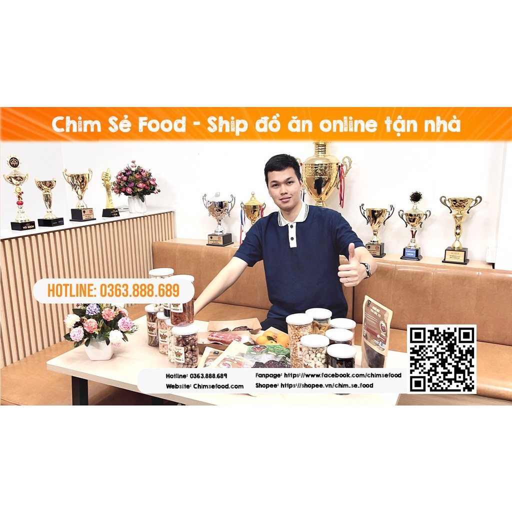 Thịt Trâu Gác Bếp  Gói 500g - Chim Sẻ Food