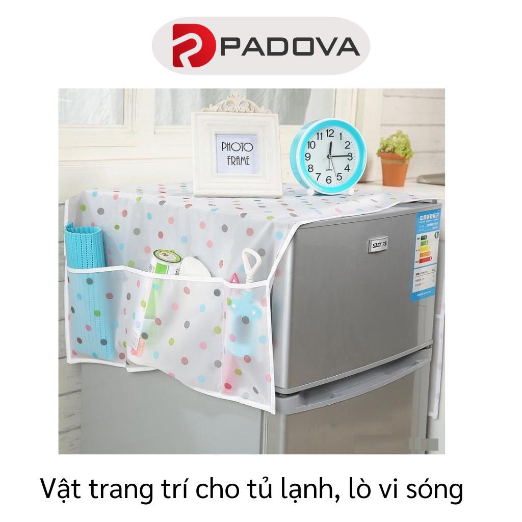 Tấm Che Phủ Tủ Lạnh, Lò Vi Sóng Có Ngăn Để Đồ Hai Bên Tiện Dụng PADOVA 4016