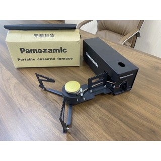Bếp gas du lịch mini gấp gọn, Bếp ga mini đem dã ngoại chất liệu hợp kim cáo cấp chống rỉ