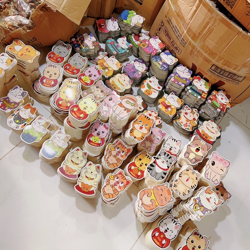 Bao lì xì chibi hoạt hình tết 2023 mới lạ
