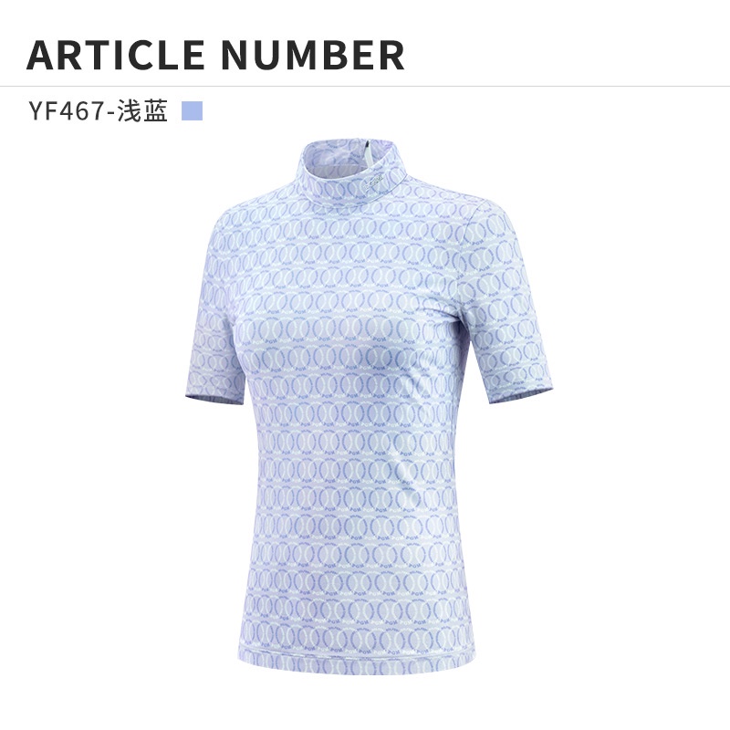 Áo Thun Thể Thao Đánh Golf Ngắn Tay Co Giãn Thời Trang Mùa Hè 2022 Dành Cho Nữ