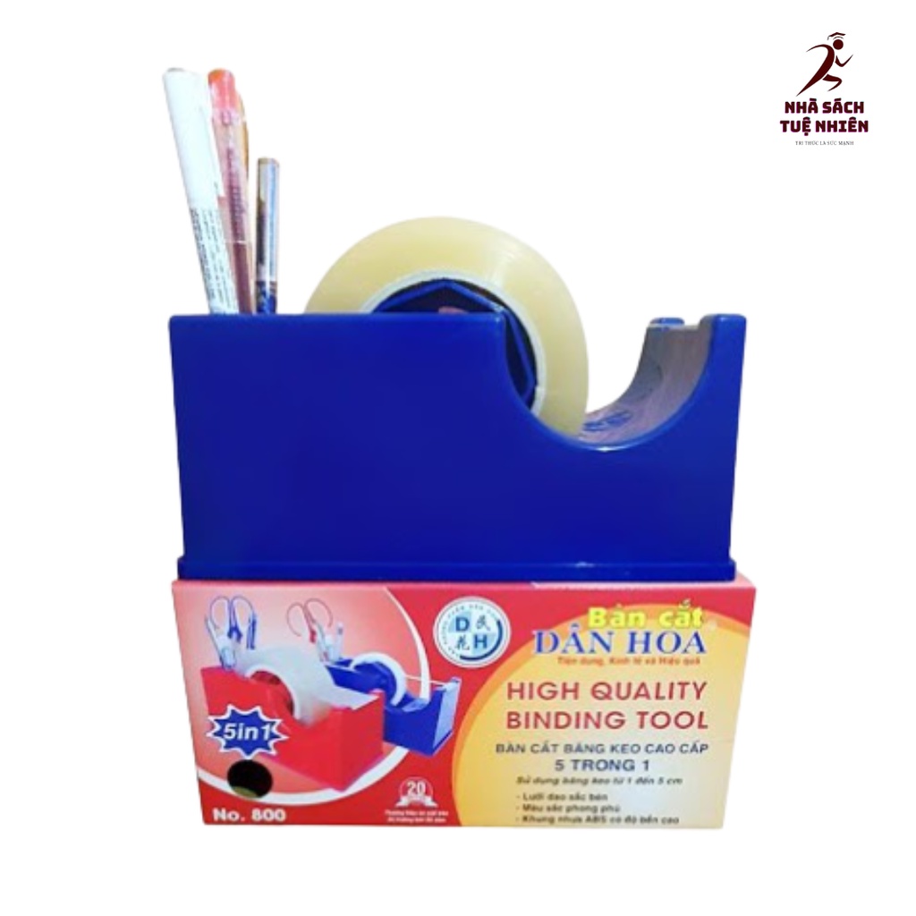 Cắt băng keo để bàn 5cm 4.8cm thân sắt DH 800 và thân nhựa DH 800 dụng cụ cắt keo vòng lớn cắt băng keo mini